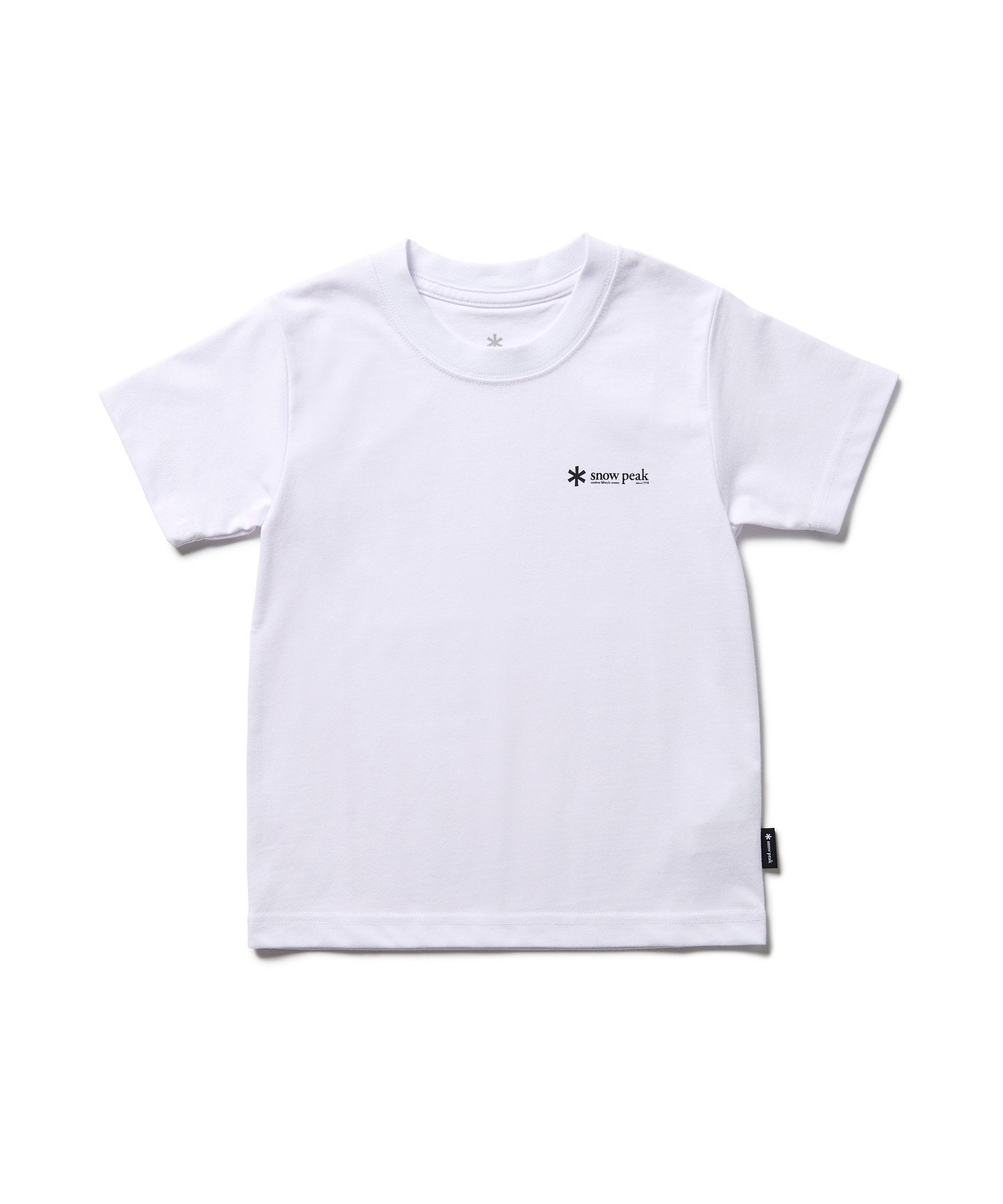 【スノーピーク/Snow Peak / KIDS】のKids Snow Peak Logo T-Shirt インテリア・キッズ・メンズ・レディースファッション・服の通販 founy(ファニー) 　ファッション　Fashion　キッズファッション　Fashion for Kids　春　Spring　吸水　Absorbent, Quick-Dry　スマート　Smart, Elegant　フィット　Fit, Slim Fit　プリント　Print, Printed Pattern　ベーシック　Basic, Essential　S/S・春夏　SS, Spring/Summer, Warm Season　夏　Summer　2025年　2025　2025春夏・S/S　Spring/Summer 2025 SS25　WHITE|ID: prp329100004642089 ipo3291000000033481146