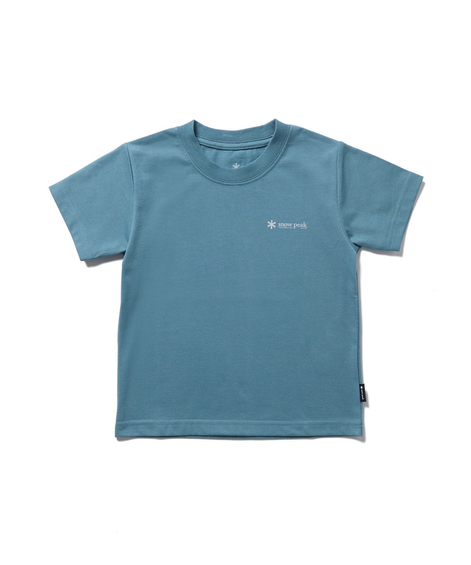 【スノーピーク/Snow Peak / KIDS】のKids Snow Peak Logo T-Shirt インテリア・キッズ・メンズ・レディースファッション・服の通販 founy(ファニー) 　ファッション　Fashion　キッズファッション　Fashion for Kids　春　Spring　吸水　Absorbent, Quick-Dry　スマート　Smart, Elegant　フィット　Fit, Slim Fit　プリント　Print, Printed Pattern　ベーシック　Basic, Essential　S/S・春夏　SS, Spring/Summer, Warm Season　夏　Summer　2025年　2025　2025春夏・S/S　Spring/Summer 2025 SS25　BLUE|ID: prp329100004642089 ipo3291000000033481148
