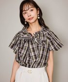 【クイーンズ コート/QUEENS COURT】のマルチチェックリボンブラウス≪洗濯機で洗える≫ 人気、トレンドファッション・服の通販 founy(ファニー) ファッション Fashion レディースファッション Fashion for Women トップス・カットソー Cut & Sew Tops シャツ・ブラウス・オフィスカジュアル Elegant Blouses & Button-Ups おすすめ Recommended / Our Picks チェック Check, Plaid, Tartan フォルム Silhouette, Form ポケット Pocket, Pocket Detail リボン Ribbon, Bow 今季 This Season, Current Season 洗える Machine Washable 秋 Autumn thumbnail ブラウン系その他|ID: prp329100004642093 ipo3291000000033481197