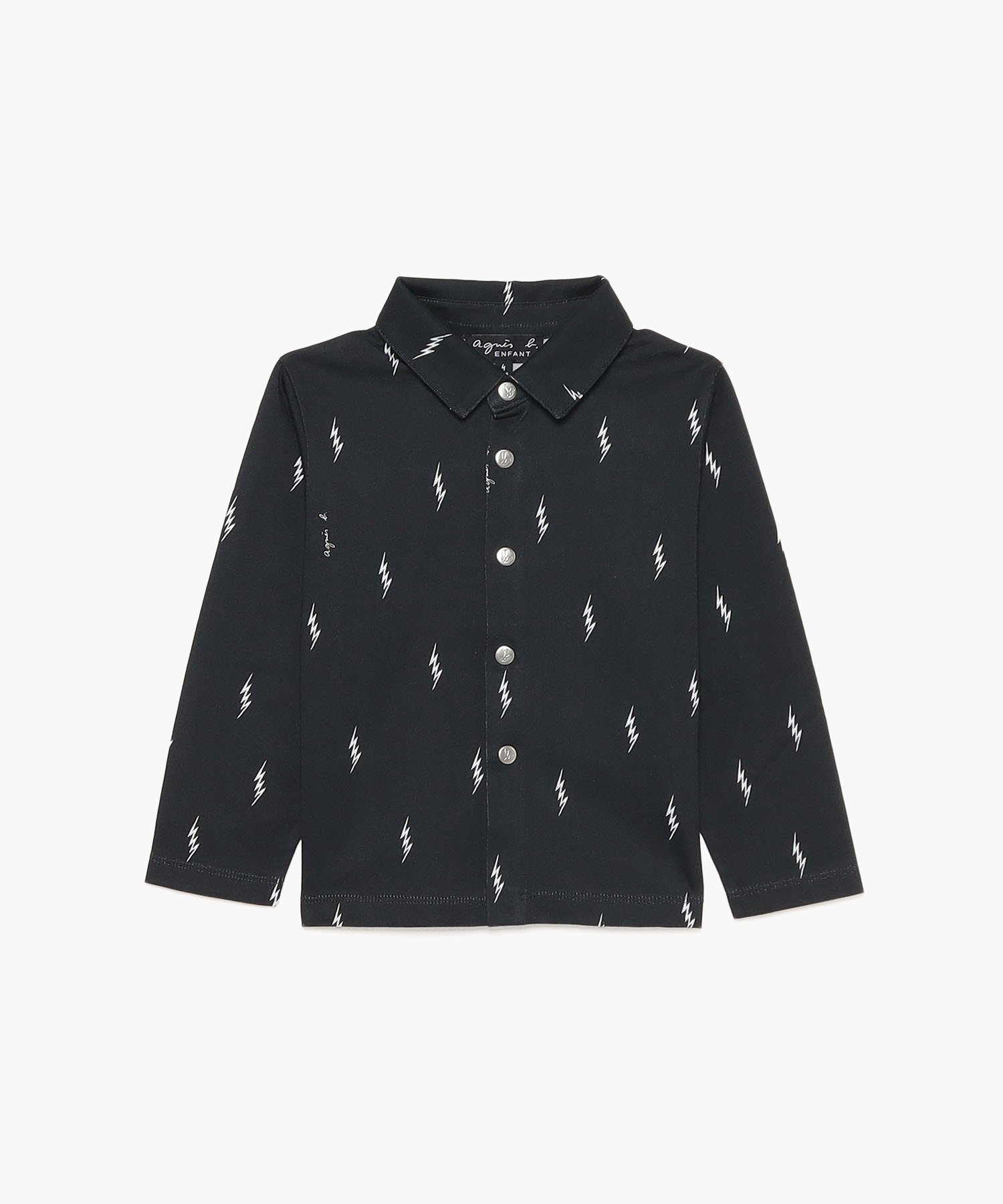 【アニエスベー ファム/agnes b. / KIDS】のJIL6 E CHEMISE キッズ ブラウス 人気、トレンドファッション・服の通販 founy(ファニー) 　ファッション　Fashion　キッズファッション　Fashion for Kids　シンプル　Simple, Minimal　モノトーン　Monotone, Black and White　長袖　Long Sleeve, Full Sleeve　 other-1|ID: prp329100004642119 ipo3291000000033481669