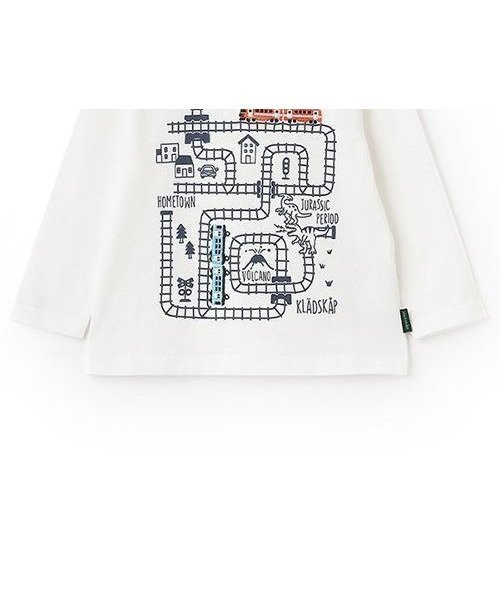 【ナルミヤ オンライン/NARUMIYA ONELINE / KIDS】の【人気商品再入荷】【直営店で取り扱い無し】電車マッププリント長袖Tシャツ インテリア・キッズ・メンズ・レディースファッション・服の通販 founy(ファニー) https://founy.com/ ファッション Fashion キッズファッション Fashion for Kids フロント Front, Front Design プリント Print, Printed Pattern ベーシック Basic, Essential 人気 Popular, Best Seller 再入荷 Restock / Back in Stock 長袖 Long Sleeve, Full Sleeve |ID: prp329100004642122 ipo3291000000033481701