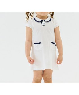 【モイモルン/moimoln / KIDS】のナビピケワンピース 人気、トレンドファッション・服の通販 founy(ファニー) ファッション Fashion キッズファッション Fashion for Kids ワンピース Dresses おすすめ Recommended / Our Picks シルケット Silket, Silky Cotton セットアップ Set-Up, Coordinated Outfit 夏 Summer |ID:prp329100004642129