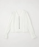 【ユナイテッドアローズ/UNITED ARROWS】のEMMEL REFINES EM フロントボタン ヨウリュウ ブラウス 人気、トレンドファッション・服の通販 founy(ファニー) ファッション Fashion レディースファッション Fashion for Women トップス・カットソー Cut & Sew Tops シャツ・ブラウス・オフィスカジュアル Elegant Blouses & Button-Ups 秋 Autumn シアー Sheer, See-Through シャーリング Shirring, Ruched デニム Denim, Jeans Material トレンド Trend, Trending Now バランス Balance, Style Balance フィット Fit, Slim Fit フロント Front, Front Design ワイド Wide, Wide Fit 冬 Winter / This Winter おすすめ Recommended / Our Picks 2024年 2024 2024-2025秋冬・A/W Autumn/Winter 2024–25 AW24–25 thumbnail WHITE|ID: prp329100004642146 ipo3291000000033481984