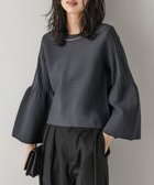 【ラジュール/Lajour】の日本製 リブニットプルオーバー 人気、トレンドファッション・服の通販 founy(ファニー) ファッション Fashion レディースファッション Fashion for Women トップス・カットソー Cut & Sew Tops ニット Knit Tops & Sweaters カジュアルプルオーバー・ニットトップス Pullovers & Knit Tops / Casual Pullovers おすすめ Recommended / Our Picks スリーブ Sleeve, Long Sleeve / Short Sleeve フレア Flare, Flared エレガント 上品 Elegant 日本製 Made In Japan thumbnail グレー|ID: prp329100004642153 ipo3291000000033543692
