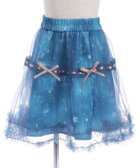 【アクシーズ ファム/axes femme / KIDS】のスターリーチュールスカート 人気、トレンドファッション・服の通販 founy(ファニー) ファッション Fashion キッズファッション Fashion for Kids おすすめ Recommended / Our Picks シンプル Simple, Minimal チェック Check, Plaid, Tartan チュール Tulip, Tulip Motif フリル Frill, Ruffle プリント Print, Printed Pattern リボン Ribbon, Bow ロマンティック Romantic, Feminine Style thumbnail 紺|ID: prp329100004642158 ipo3291000000033482197