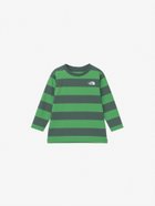 【ザ ノース フェイス/THE NORTH FACE / KIDS】の【公式】トドラーロングスリーブフィールドボーダーティー(キッズ) 人気、トレンドファッション・服の通販 founy(ファニー) ファッション Fashion キッズファッション Fashion for Kids なめらか Smooth, Silky Texture ボーダー Border, Stripe 長袖 Long Sleeve, Full Sleeve thumbnail パイングリーン|ID: prp329100004642169 ipo3291000000033482341