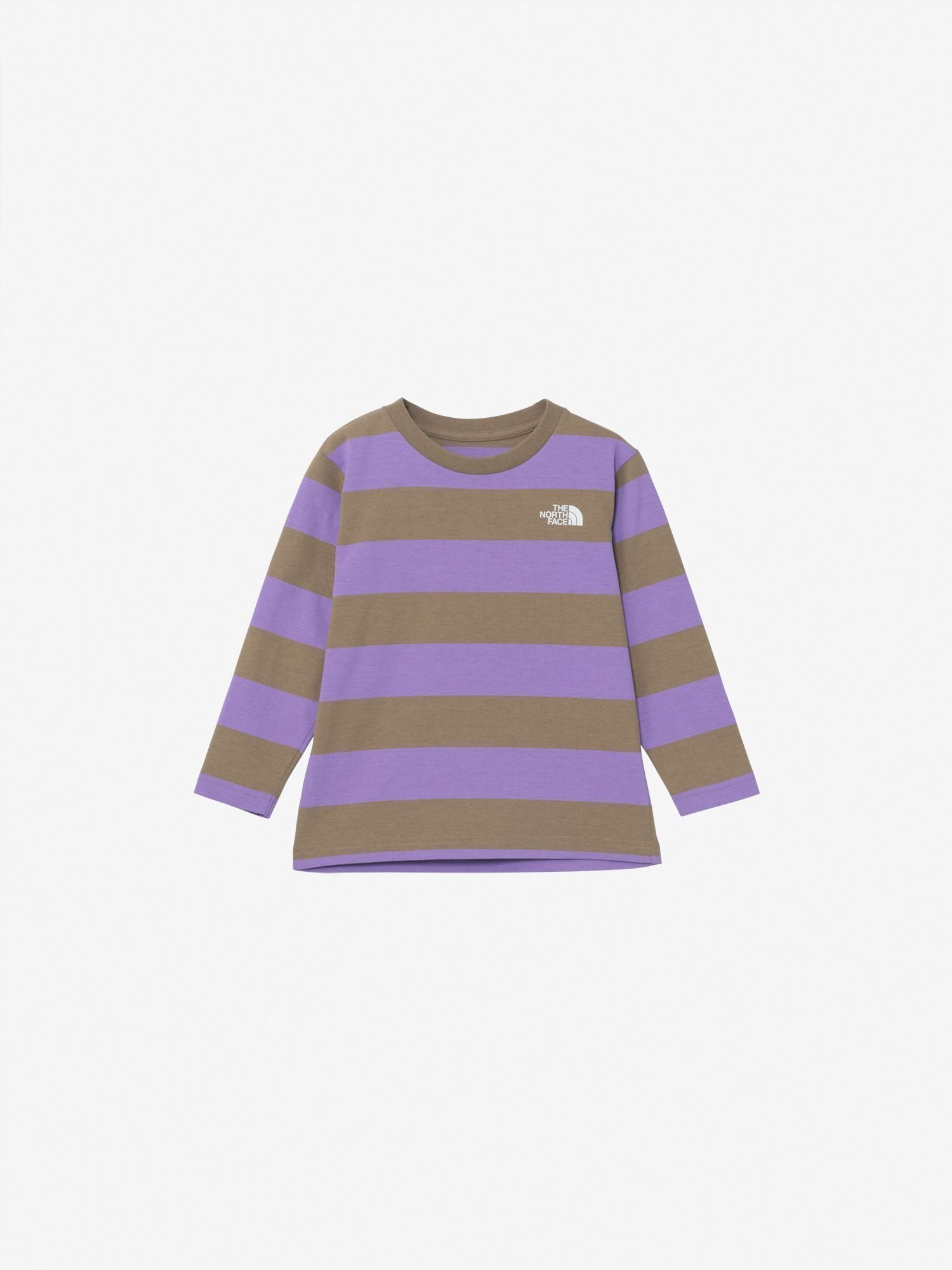 【ザ ノース フェイス/THE NORTH FACE / KIDS】の【公式】トドラーロングスリーブフィールドボーダーティー(キッズ) インテリア・キッズ・メンズ・レディースファッション・服の通販 founy(ファニー) 　ファッション　Fashion　キッズファッション　Fashion for Kids　なめらか　Smooth, Silky Texture　ボーダー　Border, Stripe　長袖　Long Sleeve, Full Sleeve　パープルグラナイト|ID: prp329100004642169 ipo3291000000033482345