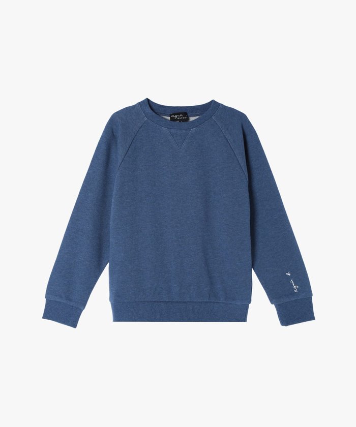 【アニエスベー ファム/agnes b. / KIDS】のSER2 E SWEAT キッズ スウェット インテリア・キッズ・メンズ・レディースファッション・服の通販 founy(ファニー) https://founy.com/ ファッション Fashion キッズファッション Fashion for Kids シンプル Simple, Minimal スウェット / スエット Sweatshirt, Sweatwear ラウンド Round, Round Neck エレガント 上品 Elegant |ID: prp329100004642193 ipo3291000000033482705