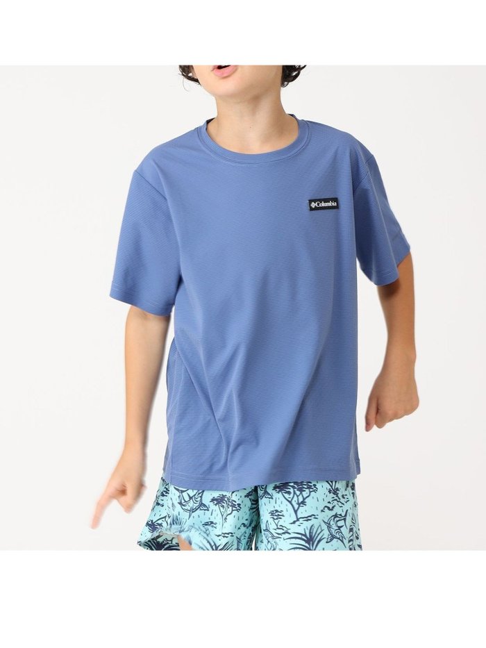 【コロンビア/Columbia / KIDS】のColumbia/ 【KIDS】カーメルブルックオムニフリーズゼロショートスリーブTシャツ /コロンビア インテリア・キッズ・メンズ・レディースファッション・服の通販 founy(ファニー) https://founy.com/ ファッション Fashion キッズファッション Fashion for Kids フィット Fit, Slim Fit ベーシック Basic, Essential リラックス Relax, Relaxed Fit ワンポイント One Point, Statement Accent 半袖 Short Sleeve, Half Sleeve 夏 Summer |ID: prp329100004642194 ipo3291000000033482719