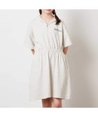【アー ヴェー ヴェー/a.v.v / KIDS】の【接触冷感/ジメジメ対策/毛玉になりにくい】 100-130 ハーフジップフーディワンピース ライトグレー|ID: prp329100004642207 ipo3291000000033482821