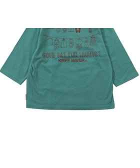 【クリフメイヤー キッズ/KRIFF MAYER / KIDS】の楽LUCK-七分袖T(ランドリー) 人気、トレンドファッション・服の通販 founy(ファニー) ファッション Fashion キッズファッション Fashion for Kids アウトドア Outdoor Clothing アニマル Animal Print 春 Spring カットソー Cut and Sewn Top シンプル Simple, Minimal 人気 Popular, Best Seller メンズ Men's, Menswear S/S・春夏 SS, Spring/Summer, Warm Season おすすめ Recommended / Our Picks 夏 Summer |ID:prp329100004642225