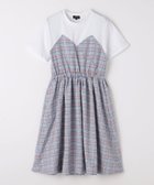 【その他のブランド/Other】のTJ 天竺*チェック ドッキング ワンピース / キッズ 140cm-160cm LT.BLUE|ID: prp329100004642231 ipo3291000000033482989