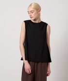 【ビューティ&ユース ユナイテッドアローズ/BEAUTY&YOUTH / UNITED ARROWS】のSteven Alan コットン レーヨン ノースリーブ プロオーバー BLACK|ID: prp329100004642254 ipo3291000000033564856