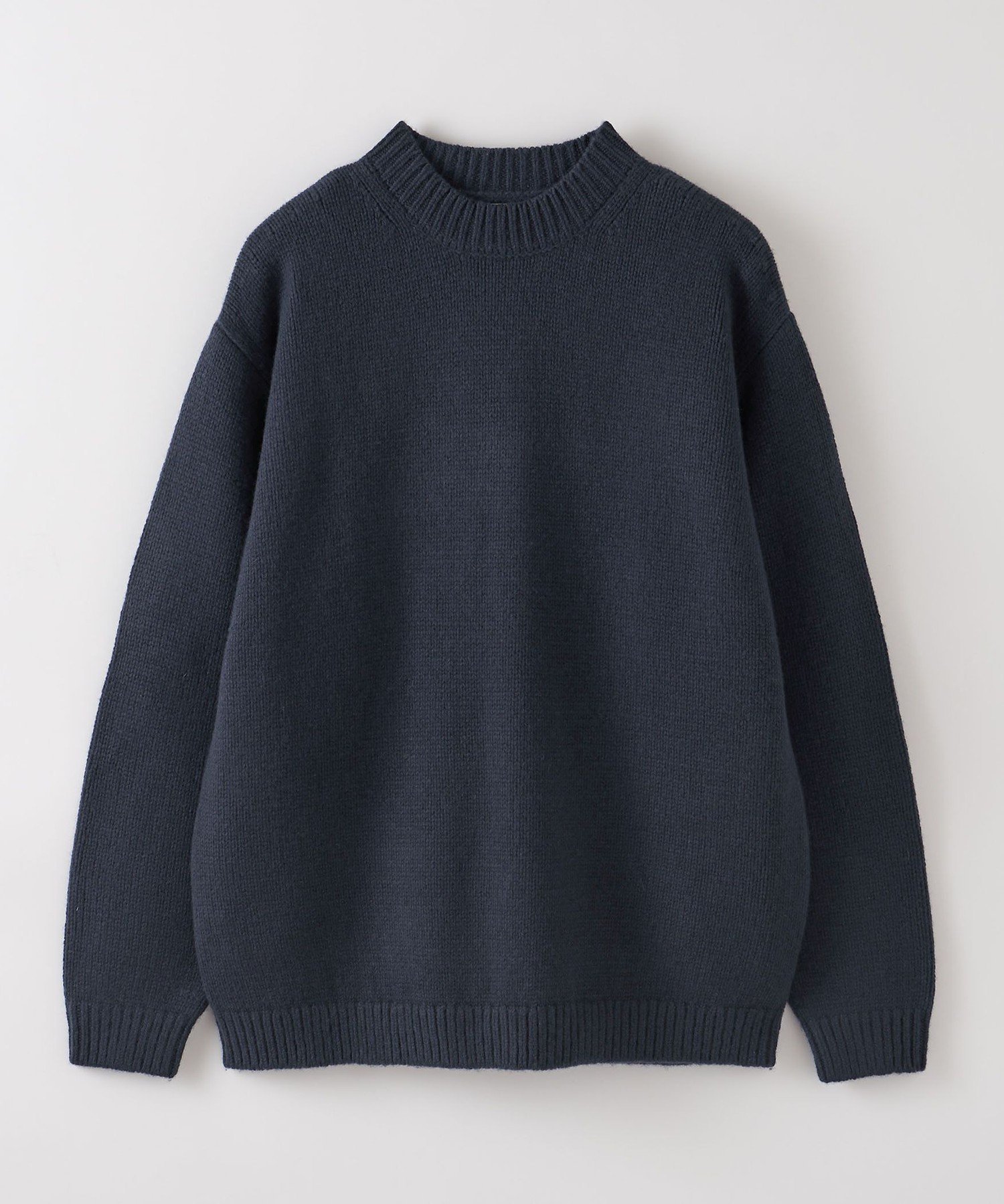 【その他のブランド/Other】のSteven Alan ハミルトンラムズウール モックネック ニット -LOOSE インテリア・キッズ・メンズ・レディースファッション・服の通販 founy(ファニー) 　ファッション　Fashion　メンズファッション　Fashion for Men　フィット　Fit, Slim Fit　ベーシック　Basic, Essential　モックネック　Mock Neck, Short Turtleneck　ルーズ　Loose, Oversized　NAVY|ID: prp329100004642284 ipo3291000000033483443