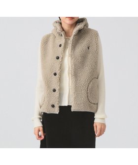 【ビームス ウイメン/BEAMS】 Gymphlex / フーデッド ボア ベスト人気、トレンドファッション・服の通販 founy(ファニー) ファッション Fashion レディースファッション Fashion for Women アウター Coat / Outerwear Collection トップス・カットソー Cut & Sew Tops ベスト&ジレ / 重ね着スタイル Vests & Gilets アウトドア Outdoor Clothing カットソー Cut and Sewn Top カーゴパンツ Cargo Pants, Utility Pants シンプル Simple, Minimal デニム Denim, Jeans Material 定番 Standard, Basic Item バランス Balance, Style Balance フロント Front, Front Design ベスト Vest, Waistcoat おすすめ Recommended / Our Picks |ID:prp329100004642288