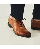 【アルフレッド バニスター/alfredoBANNISTER / MEN】のセミスクエアトゥ ホールカットシューズ キャメル|ID: prp329100004642321 ipo3291000000033483990
