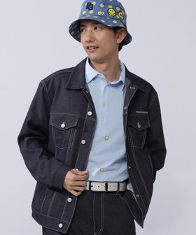 【パーリーゲイツ/PEARLY GATES / MEN】のTECHNICAL DENIM ジャケット 人気、トレンドファッション・服の通販 founy(ファニー) ファッション Fashion メンズファッション Fashion for Men 吸水 Absorbent, Quick-Dry 抗菌 Antibacterial, Bacteria-Resistant ジャケット Jacket, Outerwear デニム Denim, Jeans Material トレンド Trend, Trending Now フラップ Flap, Flap Pocket ポケット Pocket, Pocket Detail ワーク Workwear, Utility Style ゴルフ Golf |ID:prp329100004642338