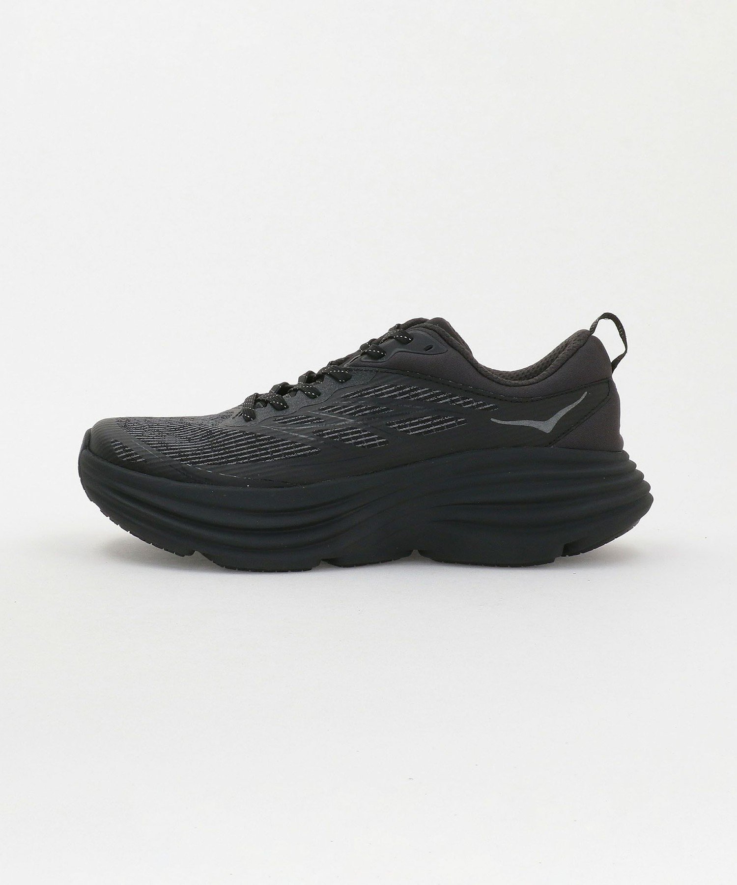【ビューティ&ユース ユナイテッドアローズ/BEAUTY&YOUTH / UNITED ARROWS / MEN】のHOKA ボンダイ 8 TS ケージド スニーカー インテリア・キッズ・メンズ・レディースファッション・服の通販 founy(ファニー) 　ファッション　Fashion　メンズファッション　Fashion for Men　シューズ・靴　Shoes　スニーカー / カジュアルにもスポーティにも　Sneakers & Trainers　アウトドア　Outdoor Clothing　クッション　Cushion, Throw Pillow　スニーカー　Sneakers, Trainers　定番　Standard, Basic Item　バランス　Balance, Style Balance　フォルム　Silhouette, Form　フォーマル　Formal, Dressy　リラックス　Relax, Relaxed Fit　レース　Lace, Lace Fabric　ワイド　Wide, Wide Fit　BLACK|ID: prp329100004642347 ipo3291000000033484262