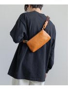 【ロッキーモンロー/Rocky Monroe / MEN】の日本製/国産ヌメ革ミニショルダーバッグ キャメル|ID: prp329100004642363 ipo3291000000033484464