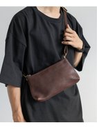 【ロッキーモンロー/Rocky Monroe / MEN】の日本製/国産ヌメ革ミニショルダーバッグ ブラウン|ID: prp329100004642363 ipo3291000000033484466