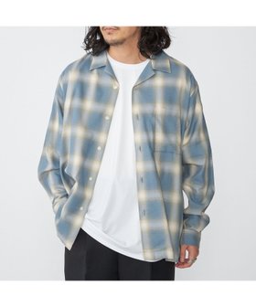 【シップス/SHIPS / MEN】のSHIPS オンブレ チェック オープンカラー シャツ 人気、トレンドファッション・服の通販 founy(ファニー) ファッション Fashion メンズファッション Fashion for Men とろみ Fluid, Flowy Fabric なめらか Smooth, Silky Texture クラシック Classic, Timeless Style チェック Check, Plaid, Tartan トレンド Trend, Trending Now バランス Balance, Style Balance モチーフ Motif, Design Theme ヴィンテージ Vintage Style エレガント 上品 Elegant |ID:prp329100004642364