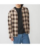 【シップス/SHIPS / MEN】のSHIPS オンブレ チェック オープンカラー シャツ 人気、トレンドファッション・服の通販 founy(ファニー) ファッション Fashion メンズファッション Fashion for Men とろみ Fluid, Flowy Fabric なめらか Smooth, Silky Texture クラシック Classic, Timeless Style チェック Check, Plaid, Tartan トレンド Trend, Trending Now バランス Balance, Style Balance モチーフ Motif, Design Theme ヴィンテージ Vintage Style エレガント 上品 Elegant thumbnail ブラウン|ID: prp329100004642364 ipo3291000000033484470