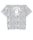 【アベイシングエイプ/A BATHING APE / MEN】のWILD LEOPARD PATTERN COLLEGE RELAXED FIT TEE GRAY|ID: prp329100004642403 ipo3291000000033543102