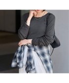 【ジャーナルスタンダード レリューム/JOURNAL STANDARD relume】のツイストシアーテレコロングTEE 人気、トレンドファッション・服の通販 founy(ファニー) ファッション Fashion レディースファッション Fashion for Women 2025年 2025 2025-2026秋冬・A/W Autumn/Winter 2025–26 AW25–26 おすすめ Recommended / Our Picks インナー Innerwear カーディガン Cardigan, Knitwear シアー Sheer, See-Through スウェット / スエット Sweatshirt, Sweatwear テレコ Ribbed, Rib Stitch トレンド Trend, Trending Now エレガント 上品 Elegant thumbnail グレー|ID: prp329100004642410 ipo3291000000033549995