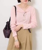 【ジャーナルスタンダード レリューム/JOURNAL STANDARD relume】のツイストシアーテレコロングTEE 人気、トレンドファッション・服の通販 founy(ファニー) ファッション Fashion レディースファッション Fashion for Women 2025年 2025 2025-2026秋冬・A/W Autumn/Winter 2025–26 AW25–26 おすすめ Recommended / Our Picks インナー Innerwear カーディガン Cardigan, Knitwear シアー Sheer, See-Through スウェット / スエット Sweatshirt, Sweatwear テレコ Ribbed, Rib Stitch トレンド Trend, Trending Now エレガント 上品 Elegant thumbnail ピンク|ID: prp329100004642410 ipo3291000000033549997