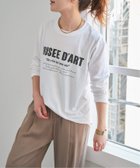 【スピック&スパン/Spick & Span】のMUSEE DART ロゴロンT ホワイト|ID: prp329100004642426 ipo3291000000033823613