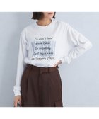 【ユナイテッドアローズ/UNITED ARROWS】のロゴ ロングスリーブ Tシャツ WHITE|ID: prp329100004642523 ipo3291000000033634287