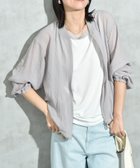 【インタープラネット/INTERPLANET】のEボイルブルゾン 人気、トレンドファッション・服の通販 founy(ファニー) ファッション Fashion レディースファッション Fashion for Women アウター Coat / Outerwear Collection ブルゾンジャケット・スポーティアウター Blouson Jackets おすすめ Recommended / Our Picks キャミワンピース Cami Dress, Slip Dress シアー Sheer, See-Through シンプル Simple, Minimal デニム Denim, Jeans Material トレンド Trend, Trending Now ブルゾン Blouson, Bomber Jacket ベーシック Basic, Essential リラックス Relax, Relaxed Fit ワイド Wide, Wide Fit 今季 This Season, Current Season ビジネス 仕事 通勤 Business / Work / Commuting thumbnail ライトグレー|ID: prp329100004642715 ipo3291000000033568901