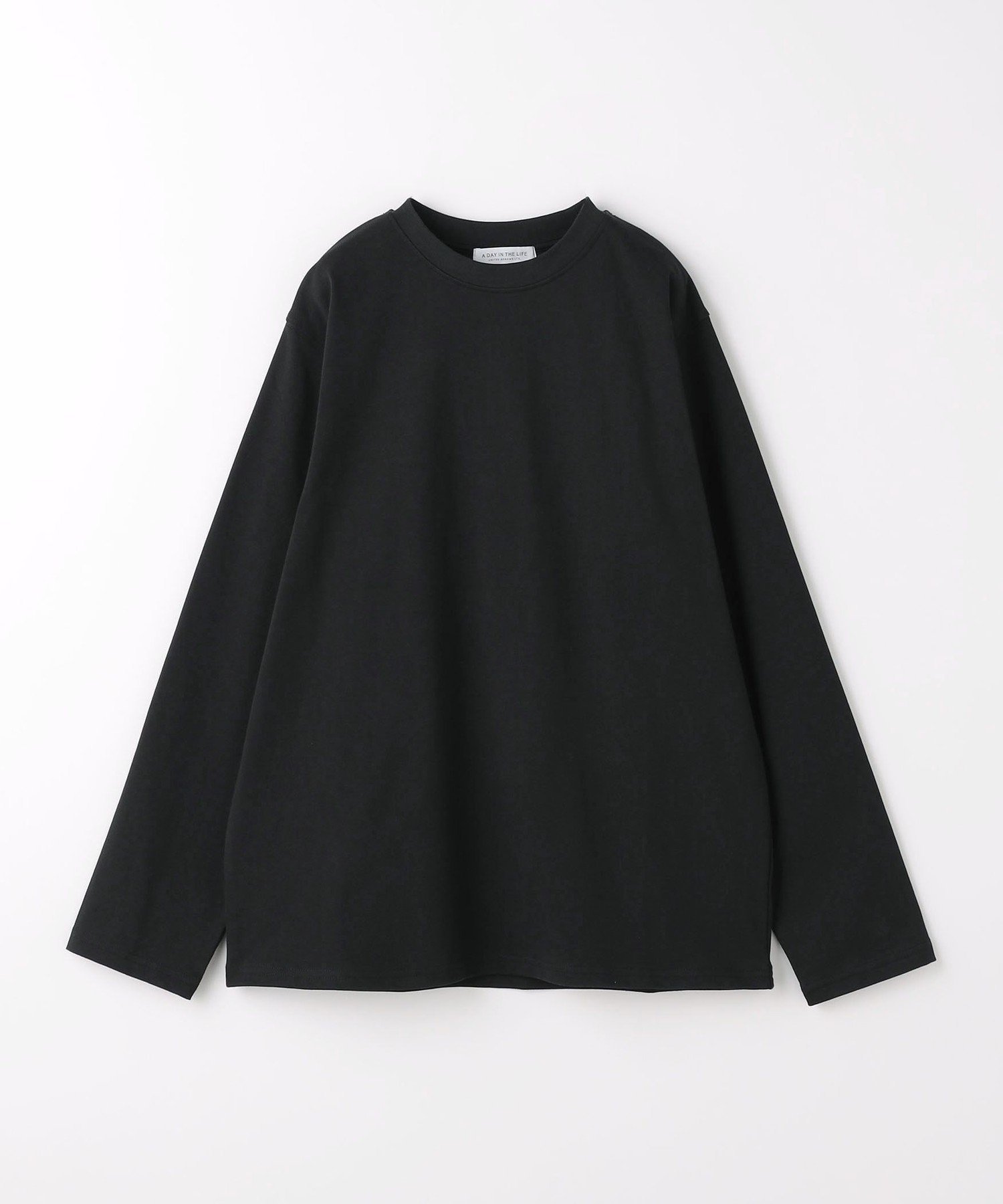【ユナイテッドアローズ/UNITED ARROWS】のテンジク クルーネックカットソー A DAY IN THE LIFE 人気、トレンドファッション・服の通販 founy(ファニー) 　ファッション　Fashion　レディースファッション　Fashion for Women　トップス・カットソー　Cut & Sew Tops　カットソー・ベーシックTシャツ　Cut-and-Sewn Tops / Stretch Tees & Basics　インナー　Innerwear　コンパクト　Compact, Small Size　シンプル　Simple, Minimal　スウェット / スエット　Sweatshirt, Sweatwear　スリーブ　Sleeve, Long Sleeve / Short Sleeve　ベーシック　Basic, Essential　ロング　Long, Long-Length　定番　Standard, Basic Item　長袖　Long Sleeve, Full Sleeve　 other-1|ID: prp329100004642721 ipo3291000000033597733