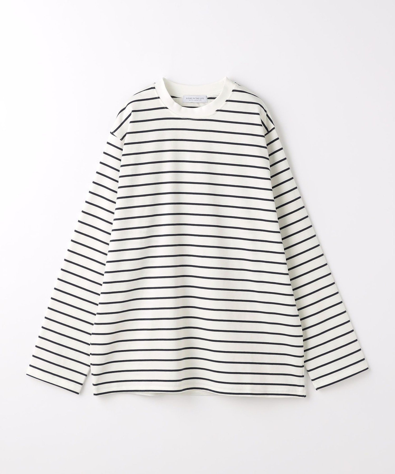 【ユナイテッドアローズ/UNITED ARROWS】のテンジク クルーネックカットソー A DAY IN THE LIFE インテリア・キッズ・メンズ・レディースファッション・服の通販 founy(ファニー) 　ファッション　Fashion　レディースファッション　Fashion for Women　トップス・カットソー　Cut & Sew Tops　カットソー・ベーシックTシャツ　Cut-and-Sewn Tops / Stretch Tees & Basics　インナー　Innerwear　コンパクト　Compact, Small Size　シンプル　Simple, Minimal　スウェット / スエット　Sweatshirt, Sweatwear　スリーブ　Sleeve, Long Sleeve / Short Sleeve　ベーシック　Basic, Essential　ロング　Long, Long-Length　定番　Standard, Basic Item　長袖　Long Sleeve, Full Sleeve　その他1|ID: prp329100004642721 ipo3291000000033597738