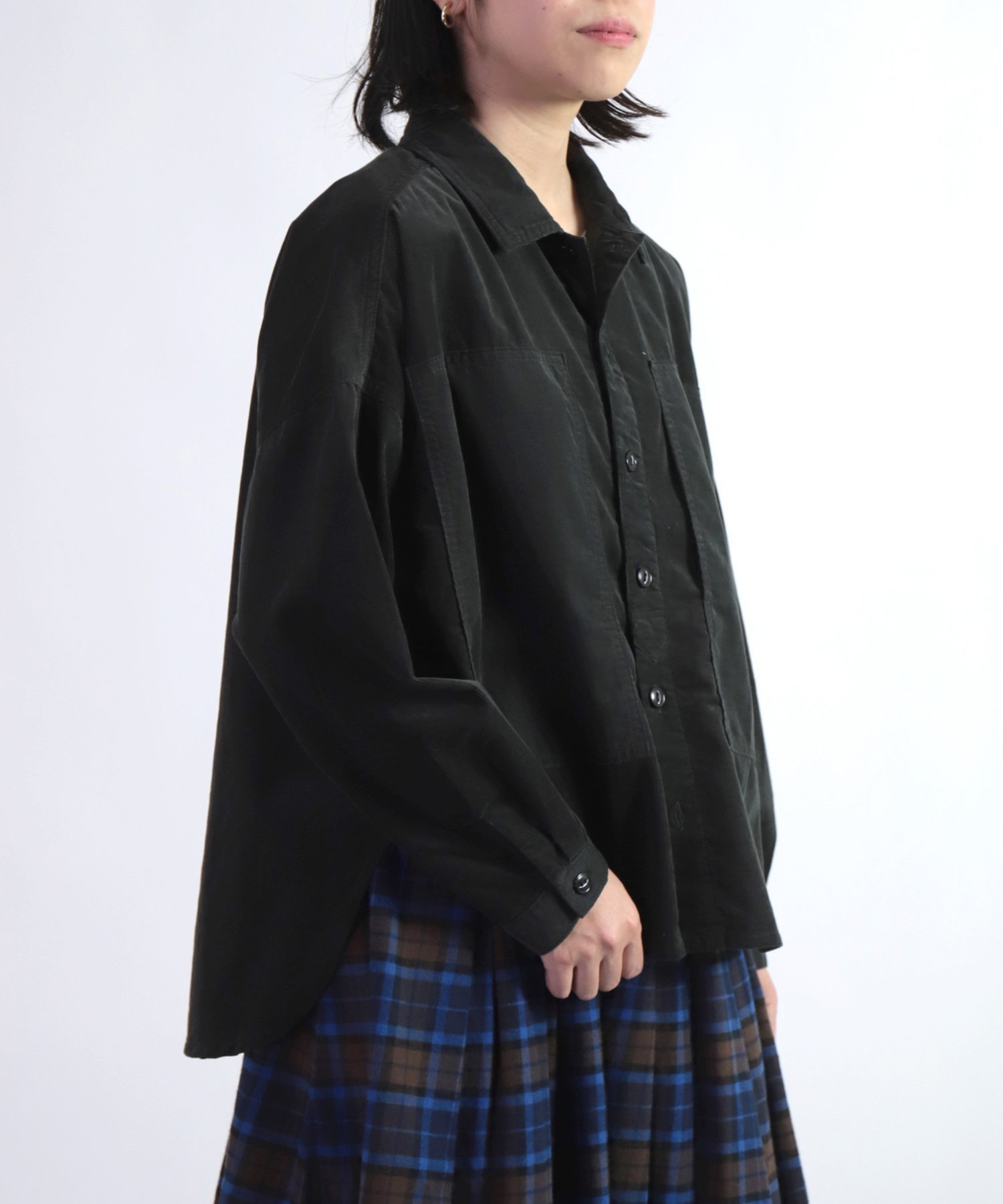 【ドミンゴ/DOMINGO】の21Wシャツコール プリズナージャケット 人気、トレンドファッション・服の通販 founy(ファニー) 　ファッション　Fashion　レディースファッション　Fashion for Women　アウター　Coat / Outerwear Collection　レディースジャケット・軽アウター　Jackets　コーデュロイ　Corduroy, Cord Fabric　ショルダー　Shoulder, Shoulder Strap　ジャケット　Jacket, Outerwear　とろみ　Fluid, Flowy Fabric　ダウン　Down, Puffer　デニム　Denim, Jeans Material　トレーナー　Sweatshirt, Trainer　ドロップ　Drop Shoulder, Dropped Style　ワーク　Workwear, Utility Style　A/W・秋冬　Autumn/Winter　 other-1|ID: prp329100004642782 ipo3291000000033489733