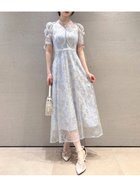 【リリーブラウン/Lily Brown】のラインフラワーエンブロイダリードレス 人気、トレンドファッション・服の通販 founy(ファニー) ファッション Fashion レディースファッション Fashion for Women ワンピース Dresses フォーマル・パーティードレス・結婚式用ドレス Elegant & Casual Dresses おすすめ Recommended / Our Picks エアリー Airy Texture エンブロイダリー Embroidery Design サテン Satin, Glossy Fabric ベロア Velour, Soft Velvet 人気 Popular, Best Seller thumbnail LBLU[081]|ID: prp329100004642823 ipo3291000000033801900