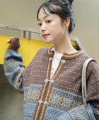 【フリークスストア/FREAK'S STORE】のチロリアンニットカーディガン 24AW ブルー|ID: prp329100004642857 ipo3291000000033961157