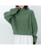 【その他のブランド/Other】のボリュームスリーブ タートルネック プルオーバー(手洗い可) GREEN|ID: prp329100004642859 ipo3291000000033598187