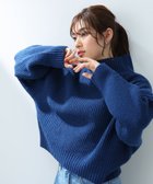 【その他のブランド/Other】のボリュームスリーブ タートルネック プルオーバー(手洗い可) BLUE|ID: prp329100004642859 ipo3291000000033598190