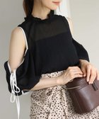 【ナイスクラップ/NICE CLAUP】の【WEB限定/リバイバル】肩リボン2way楊柳ブラウス 人気、トレンドファッション・服の通販 founy(ファニー) ファッション Fashion レディースファッション Fashion for Women トップス・カットソー Cut & Sew Tops シャツ・ブラウス・オフィスカジュアル Elegant Blouses & Button-Ups スリット Slit, Slit Detail とろみ Fluid, Flowy Fabric デニム Denim, Jeans Material トレンド Trend, Trending Now フレア Flare, Flared プリーツ Pleats, Pleated ボトム Bottoms, Lower Wear マーメイド Mermaid, Fishtail Silhouette リボン Ribbon, Bow ロング Long, Long-Length おすすめ Recommended / Our Picks エレガント 上品 Elegant 2025年 2025 2025-2026秋冬・A/W Autumn/Winter 2025–26 AW25–26 thumbnail ブラック|ID: prp329100004642863 ipo3291000000033569859
