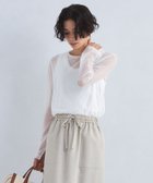 【ユナイテッドアローズ/UNITED ARROWS】のハイメッシュ チュール クルーネック プルオーバー 人気、トレンドファッション・服の通販 founy(ファニー) ファッション Fashion レディースファッション Fashion for Women トップス・カットソー Cut & Sew Tops カジュアルプルオーバー・ニットトップス Pullovers & Knit Tops / Casual Pullovers インナー Innerwear カーゴパンツ Cargo Pants, Utility Pants カーディガン Cardigan, Knitwear コンパクト Compact, Small Size シアー Sheer, See-Through スリット Slit, Slit Detail チュール Tulip, Tulip Motif ベスト Vest, Waistcoat ベーシック Basic, Essential メッシュ Mesh, Net Fabric ロング Long, Long-Length エレガント 上品 Elegant 夏 Summer 春 Spring thumbnail WHITE|ID: prp329100004642937 ipo3291000000033492191