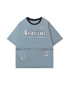 【アイモハ/aimoha】の【HOOK】ヴィンテージスターデザインTシャツ 人気、トレンドファッション・服の通販 founy(ファニー) ファッション Fashion レディースファッション Fashion for Women トップス・カットソー Cut & Sew Tops シャツ・ブラウス・オフィスカジュアル Elegant Blouses & Button-Ups ロングTシャツ・Tシャツ Longline T-Shirts & Tees インナー Innerwear ウォッシュ Washed Finish ショート Short, Short Length ジャケット Jacket, Outerwear デニム Denim, Jeans Material トレンド Trend, Trending Now フェミニン Feminine, Girly フロント Front, Front Design ヴィンテージ Vintage Style thumbnail ブルー|ID: prp329100004642944 ipo3291000000033492294