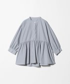 【ユナイテッドアローズ/UNITED ARROWS】のペプラムギャザー 7分袖ブラウス A DAY IN THE LIFE 人気、トレンドファッション・服の通販 founy(ファニー) ファッション Fashion レディースファッション Fashion for Women トップス・カットソー Cut & Sew Tops シャツ・ブラウス・オフィスカジュアル Elegant Blouses & Button-Ups おすすめ Recommended / Our Picks ギャザー Gathered, Ruffled シンプル Simple, Minimal フロント Front, Front Design ブロード Broadcloth, Fine Cotton ペプラム Peplum, Flared Hem メタル Metal, Metal Parts ロング Long, Long-Length エレガント 上品 Elegant 定番 Standard, Basic Item thumbnail LT.GRAY|ID: prp329100004642988 ipo3291000000033492755