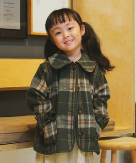 【ビームス/BEAMS / KIDS】の2way カラー メルトン コート (90~150cm) 人気、トレンドファッション・服の通販 founy(ファニー) ファッション Fashion キッズファッション Fashion for Kids おすすめ Recommended / Our Picks パターン Pattern, Design Print ミドル Middle Length, Mid Height メルトン Melton, Heavy Wool ラウンド Round, Round Neck A/W・秋冬 Autumn/Winter |ID:prp329100004643078