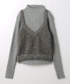 【ユナイテッドアローズ/UNITED ARROWS】のフェザーミックス キャミ+ハイネックニット A DAY IN THE LIFE 人気、トレンドファッション・服の通販 founy(ファニー) ファッション Fashion レディースファッション Fashion for Women トップス・カットソー Cut & Sew Tops ニット Knit Tops & Sweaters キャミソール&ノースリーブ Camisoles & Sleeveless Tops おすすめ Recommended / Our Picks インナー Innerwear キャミ Camisole, Cami Top キャミソール Camisole, Spaghetti Strap Top セットアップ Set-Up, Coordinated Outfit ハイネック High Neck, Mock Neck フェザー Feather, Feather Detail ベーシック Basic, Essential ミックス Mix, Mixed Style メランジ Melange, Mixed Yarn リブニット Rib Knit, Ribbed Knit 冬 Winter / This Winter 秋 Autumn thumbnail MD.GRAY|ID: prp329100004643098 ipo3291000000033493561