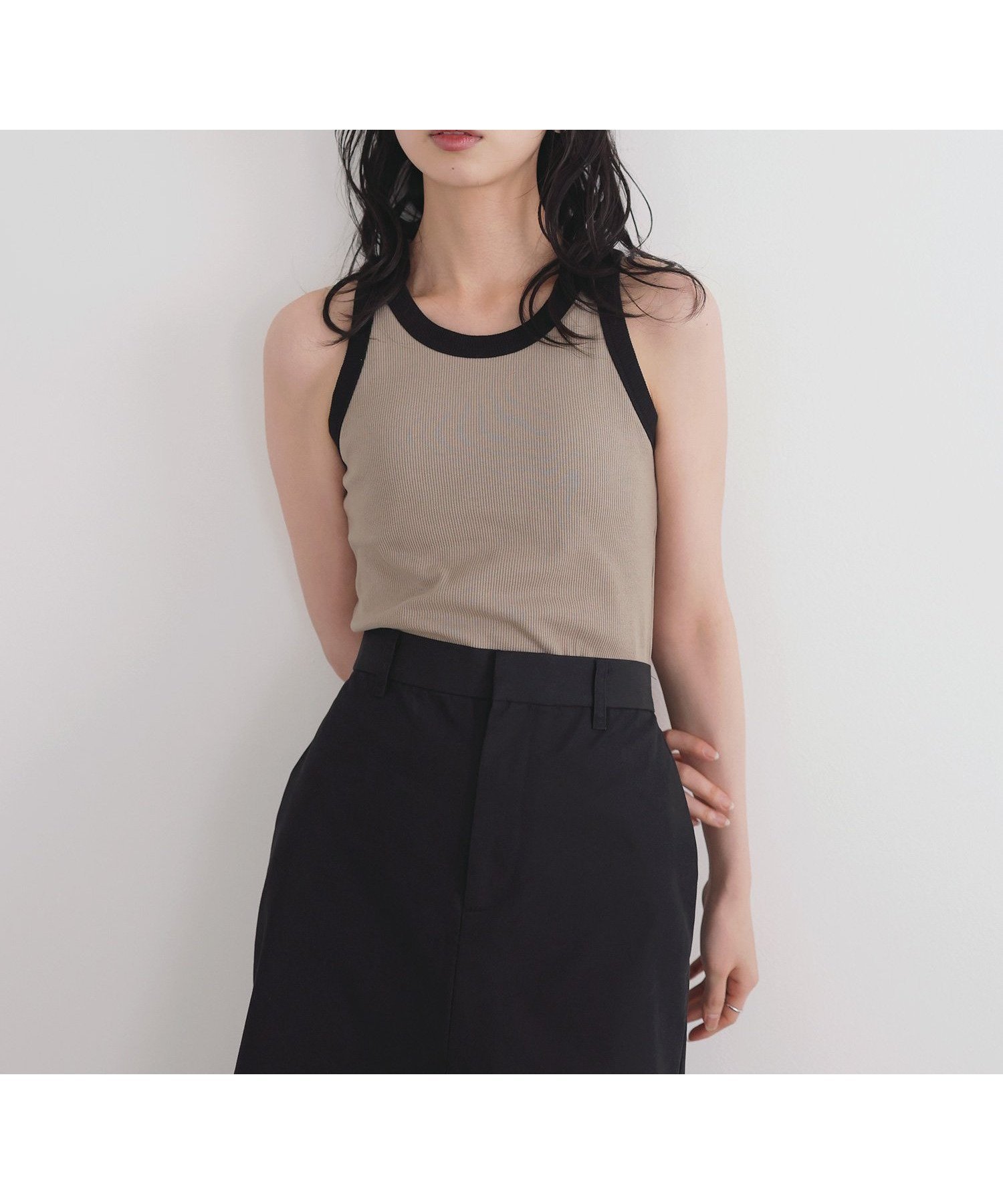 【リアン/Lian】のアメスリリブタンクトップ インテリア・キッズ・メンズ・レディースファッション・服の通販 founy(ファニー) 　ファッション　Fashion　レディースファッション　Fashion for Women　ベージュ|ID: prp329100004643136 ipo3291000000033493833