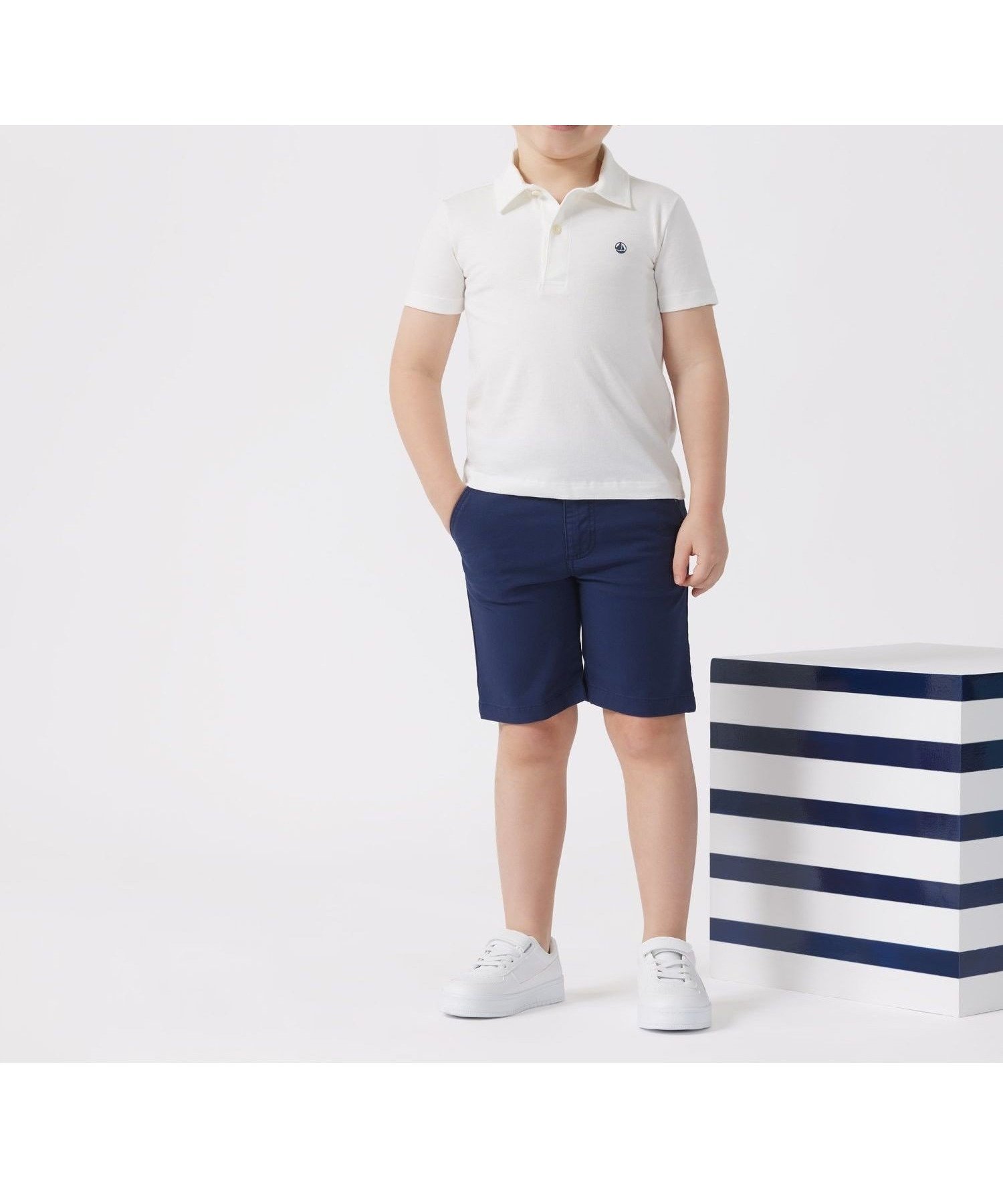 【プチバトー/PETIT BATEAU / KIDS】の半袖ポロシャツ インテリア・キッズ・メンズ・レディースファッション・服の通販 founy(ファニー) 　ファッション　Fashion　キッズファッション　Fashion for Kids　ポロシャツ　Polo Shirt, Collared Tee　人気　Popular, Best Seller　半袖　Short Sleeve, Half Sleeve　夏　Summer　定番　Standard, Basic Item　春　Spring　S/S・春夏　SS, Spring/Summer, Warm Season　オフホワイト|ID: prp329100004643172 ipo3291000000033494149