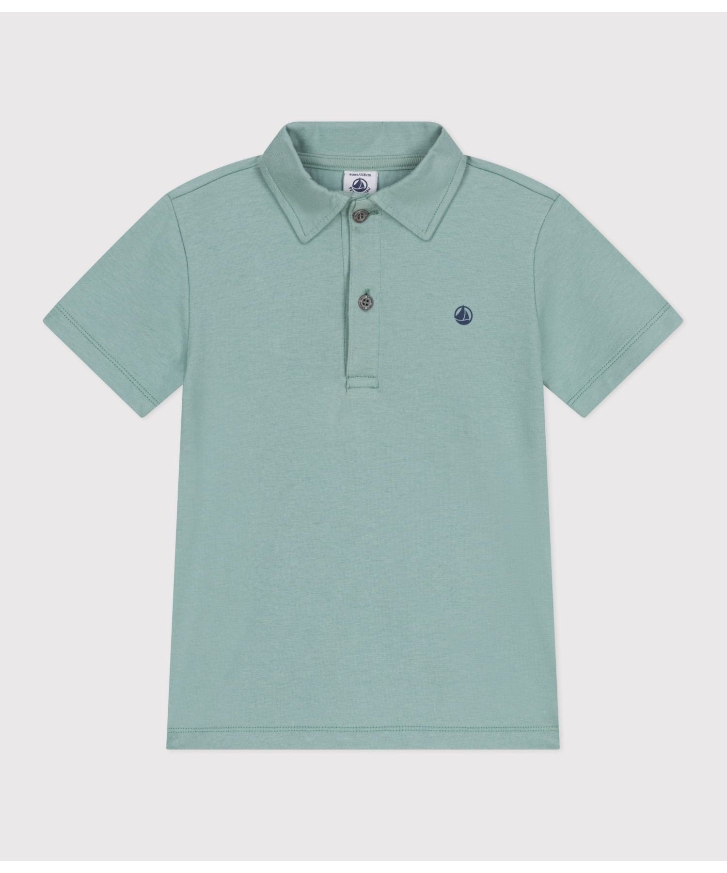 【プチバトー/PETIT BATEAU / KIDS】の半袖ポロシャツ インテリア・キッズ・メンズ・レディースファッション・服の通販 founy(ファニー) 　ファッション　Fashion　キッズファッション　Fashion for Kids　ポロシャツ　Polo Shirt, Collared Tee　人気　Popular, Best Seller　半袖　Short Sleeve, Half Sleeve　夏　Summer　定番　Standard, Basic Item　春　Spring　S/S・春夏　SS, Spring/Summer, Warm Season　ライトグリーン|ID: prp329100004643172 ipo3291000000033494152