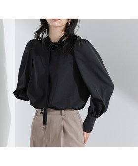 【ナノ ユニバース/nano universe】 コサージュチョーカー付きブラウス人気、トレンドファッション・服の通販 founy(ファニー) ファッション Fashion レディースファッション Fashion for Women トップス・カットソー Cut & Sew Tops シャツ・ブラウス・オフィスカジュアル Elegant Blouses & Button-Ups カフス Cuff Design グログラン Grosgrain, Grosgrain Ribbon コンシャス Conscious, Bodycon シンプル Simple, Minimal スリーブ Sleeve, Long Sleeve / Short Sleeve 2025年 2025 2025春夏・S/S Spring/Summer 2025 SS25 |ID:prp329100004643175