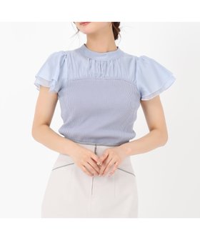 【ミッシュマッシュ/MISCH MASCH】の2025春夏新作 フレア袖ビスチェニット 人気、トレンドファッション・服の通販 founy(ファニー) ファッション Fashion レディースファッション Fashion for Women トップス・カットソー Cut & Sew Tops ニット Knit Tops & Sweaters ビスチェ Bustiers & Corset Tops / Layered Bustier Style 2025年 2025 2025春夏・S/S Spring/Summer 2025 SS25 おすすめ Recommended / Our Picks スリーブ Sleeve, Long Sleeve / Short Sleeve タイトスカート Pencil Skirt, Tight Skirt ビスチェ Bustier, Corset Top フレア Flare, Flared 夏 Summer 春 Spring S/S・春夏 SS, Spring/Summer, Warm Season |ID:prp329100004643177